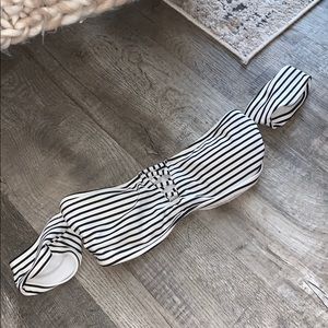 Hollister off the shoulder bikini top